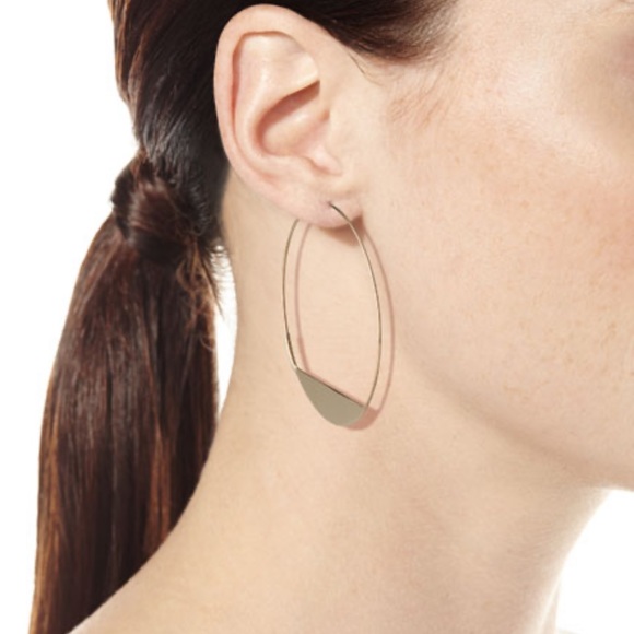 14K Gold Lana Jewelry Eclipse Magic Hoops - Picture 5 of 5